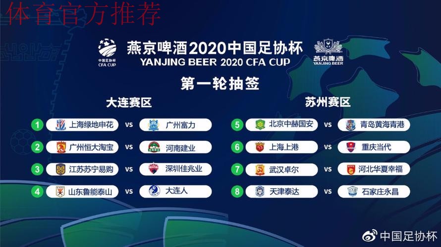 燕京啤酒2020中国足球协会杯将于9月18日开赛 燕京啤酒2020中国足球协会杯将于9月18日开赛